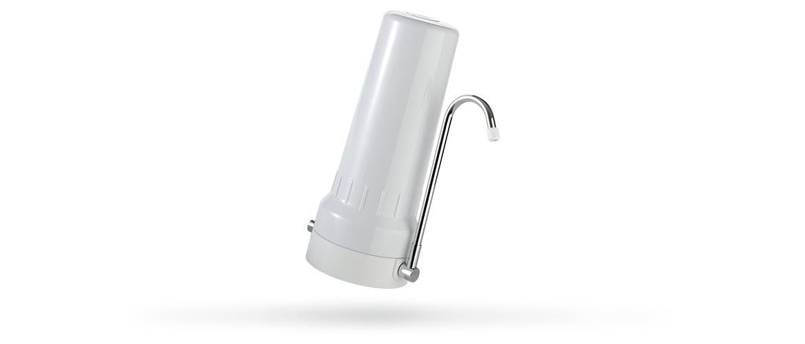 Depural TOP 2.5"x10" White Portable Filter