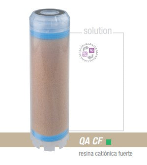 2.5"x10" Cationic Resin Cartridge