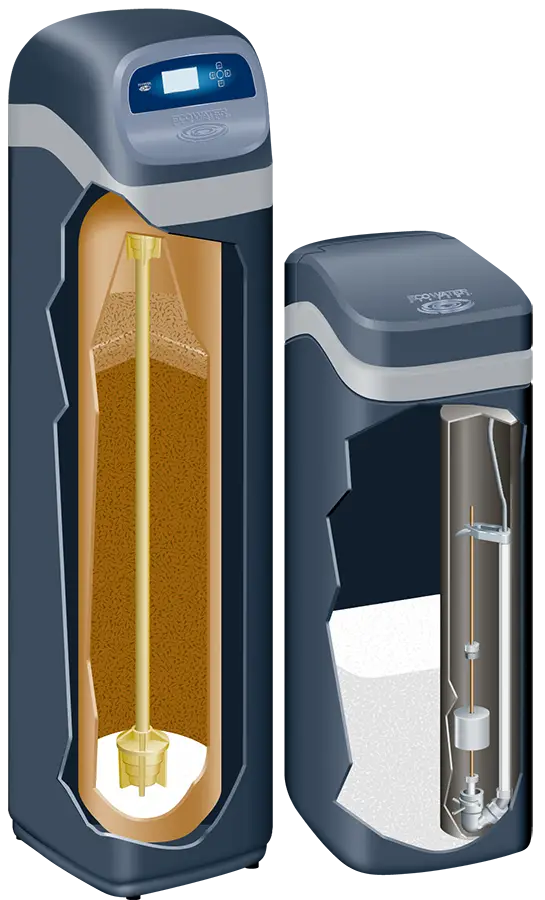 ECOWATER softener model ESD2752 R39, 2ft3