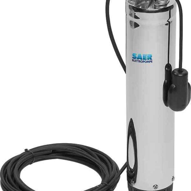 SAER 6MBS X/4 submersible pump, 1.5HP