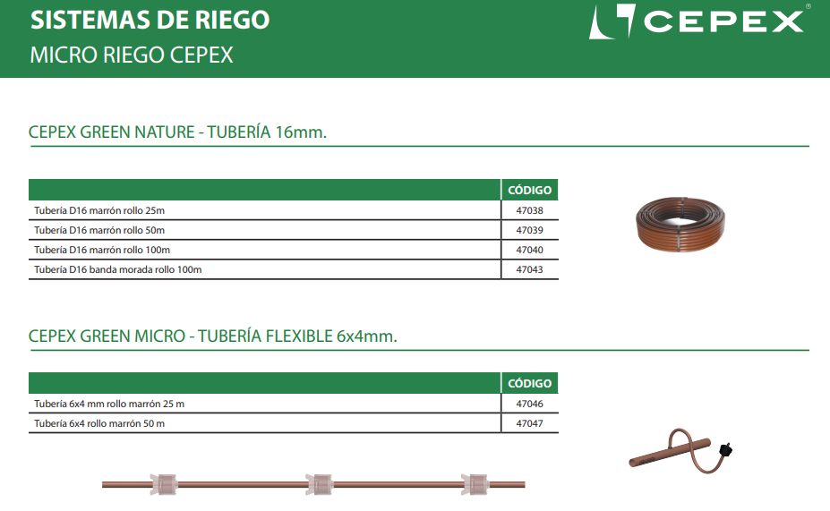 6 x 4 mm microtube - 25 meter roll / 47046 - RGOM0018