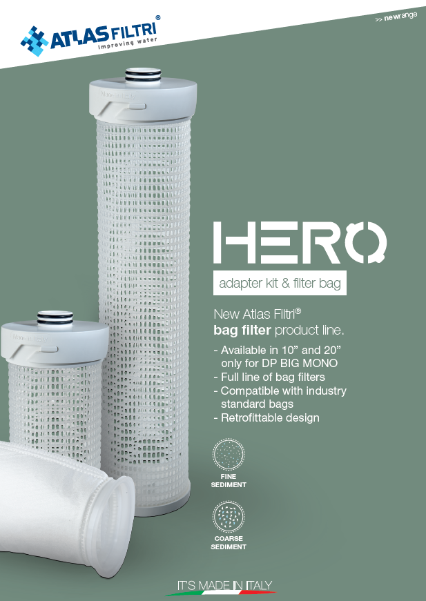 Bag filter for 20" housings - 50 microns