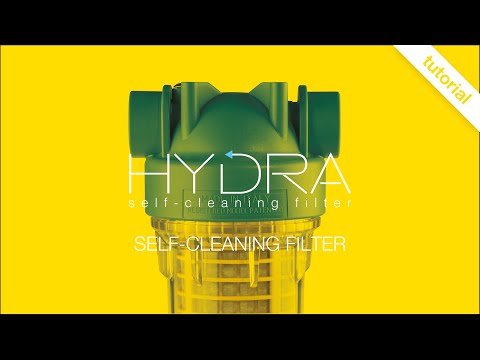 Filtro auto limpiante Hydra 90 micras 3/4" NPT con malla inoxidable RAH - FPAF0149