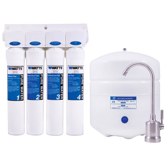 Under-Sink Reverse Osmosis System - 4 Stage 50 GPD