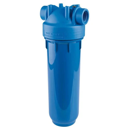 Blue Filter Housing - MONO 2.5"x10", 3/4" NPT