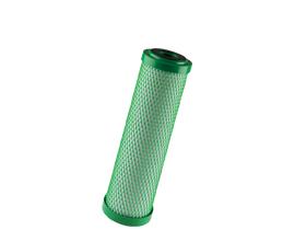 2.5"x10" 10 micron Block Carbon Cartridge - Chlorine odor and taste
