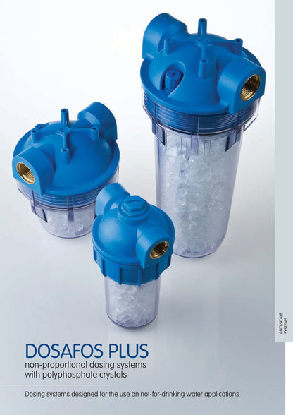 Casing with Polyphosphates 2.5"x10" with non-proportional dosage