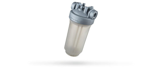 Clear Filter Housing - MONO Antimicrobial 2.5"x10", 3/4" NPT