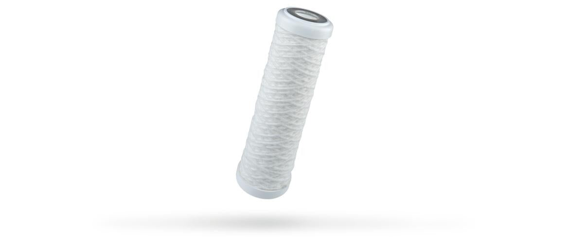 10 micron Granular Activated Carbon Thread Cartridge, 2.5"x10"