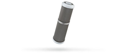 50 micron 316 stainless steel pleated cartridge 2.5"x10"