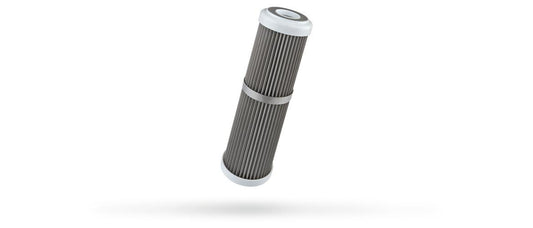 50 micron 316 stainless steel pleated cartridge 2.5"x10"