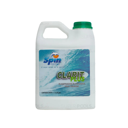 CLARIT PLUS: SPIN flocculant and clarifier for swimming pools - 1 liter