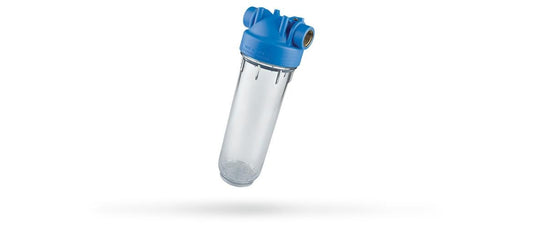 Clear Filter Housing - MONO 2.5"x10", 3/4" NPT