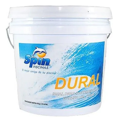 DURAL - 8.5 kg bucket for adjusting the water hardness of swimming pools.