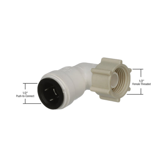 FEMALE ELBOW CONNECTOR 1/2" CTS X 1/2 FNPS