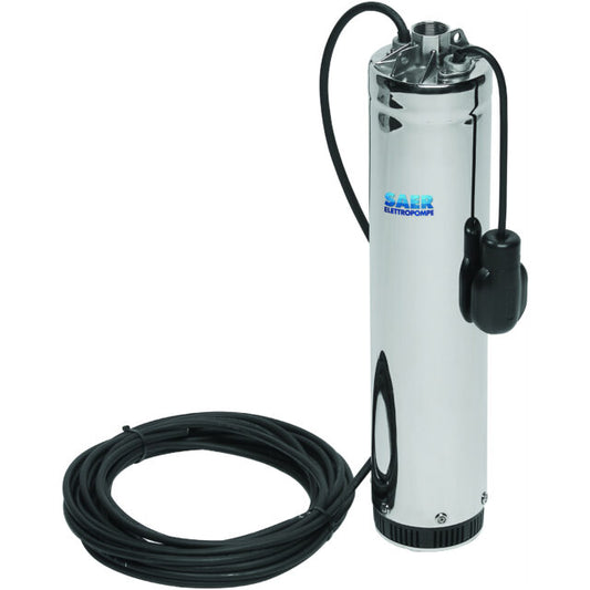 SAER 6MBS X/3 submersible pump, 1.2HP, 230V