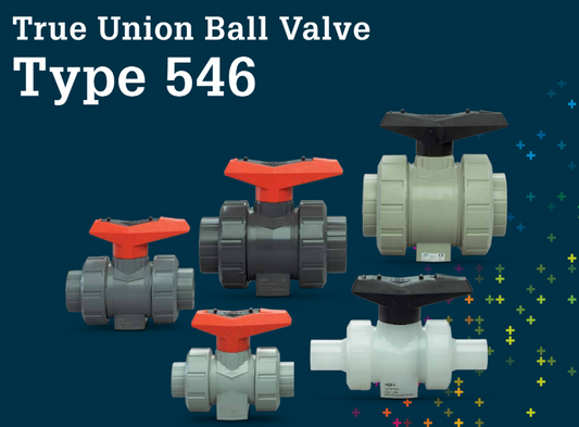 Ball valve GF 546 GFPP - 4"