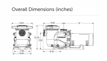 BOMBA MAX FLOW XL  1 HP - 115/208-230V