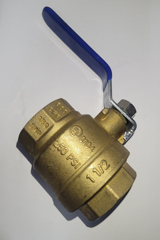 BRONZE BALL VALVE NINGBO UL NSF 250 PSI 1½" - MIOM0387