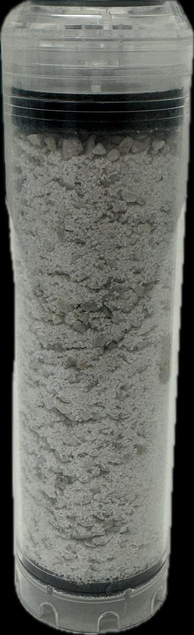 Cartucho de calcita reminarlizante 2.5" x 10"