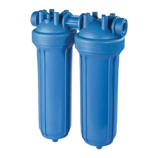 BIG 10 Blue Filter Housing - MONO 4.5"x10", 1" NPT