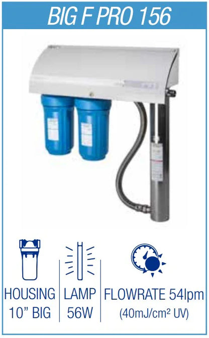 BIG F PRO 156 UV Filtration and Disinfection System