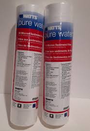 Cartucho de espuma de 5 micras 2.5"x10" - para agua fria y caliente