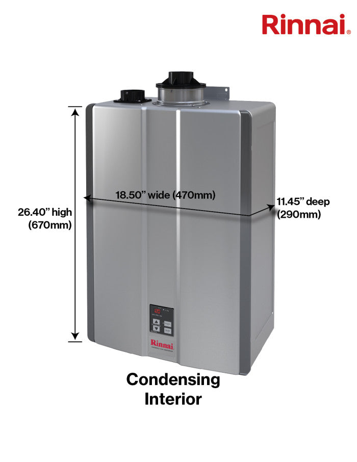 RINNAI RSC199iP flow heater - condensate 199,000 btu/hr