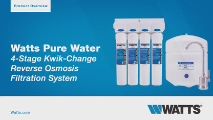 Under-Sink Reverse Osmosis System - 4 Stage 50 GPD